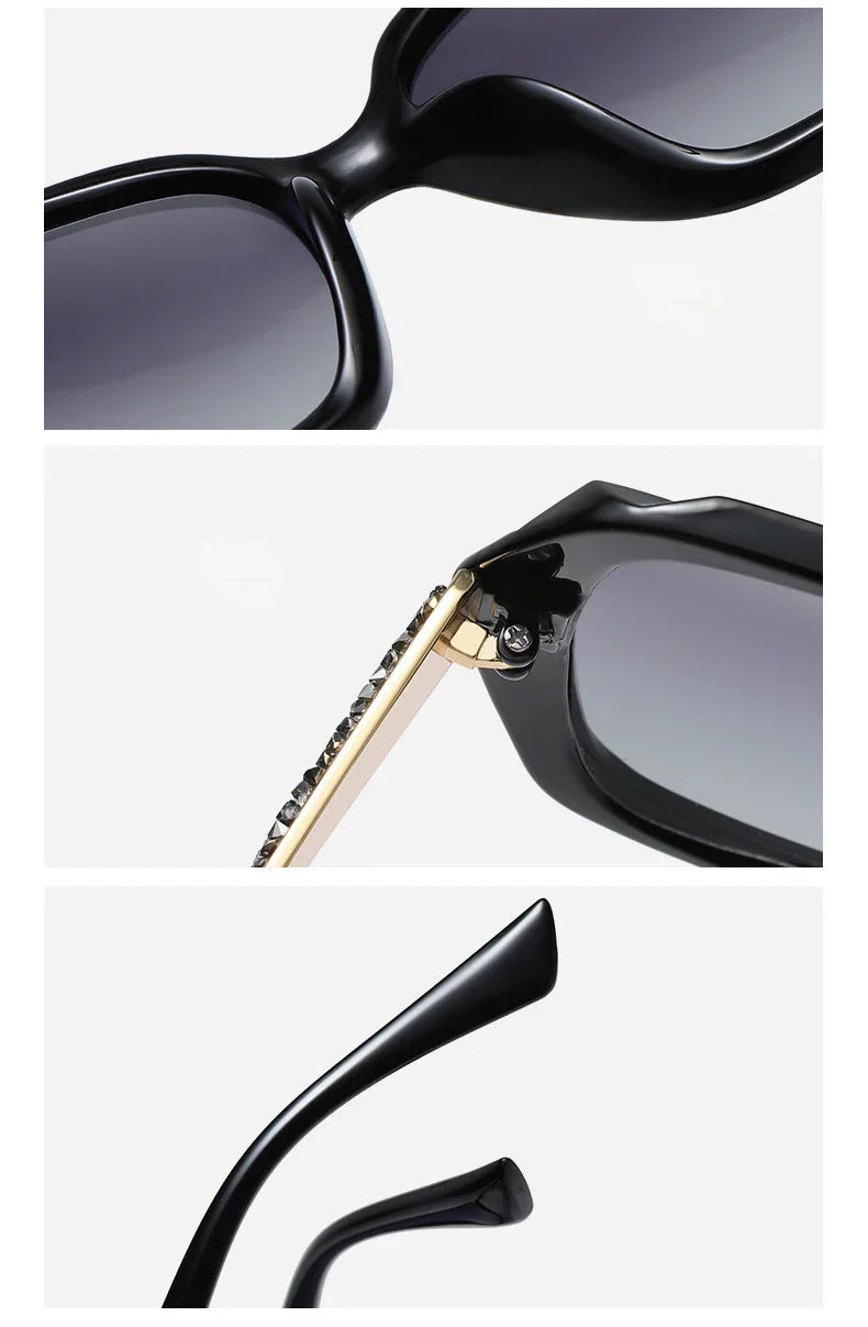 New 2022 big box polarized sunglasses han edition tide female uv web celebrity sunglasses driving round glasses female