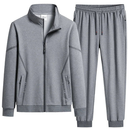 Unisex Jogging Suit MEN Plus Size 6XL 7XL 8XL Men's Tracksuit Suit New Arrive Tracksuit Mens Casual Solid Solor Sweatpant Set