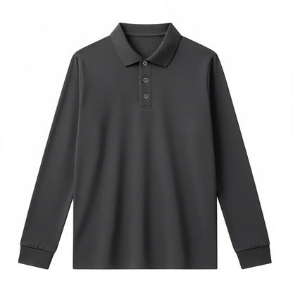Plus Size Men Long Sleeve Polo Shirts Autumn Winter Polos 1XL-7XL 110-175kg Loose Oversized Tops Big Size Men Clothing 남자 폴로 셔츠