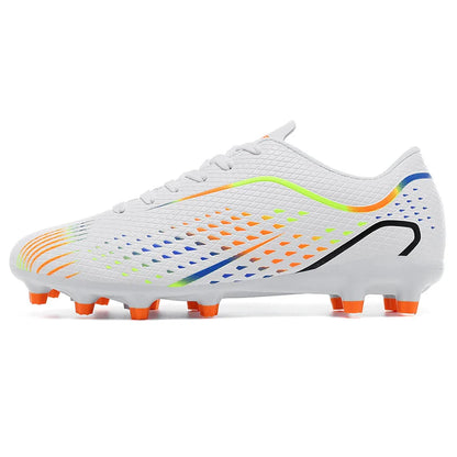 Kids Youth Soccer Shoes Cleats Football Boots Men Non Slip Breathable Lightweight Training Sneakers Boys Children Football Match