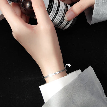 Classic 925 Sterling Silver Charm Braceket or Anklet for Women Adjustable Snake Bone Chain Fine Jewelry 2020 Design