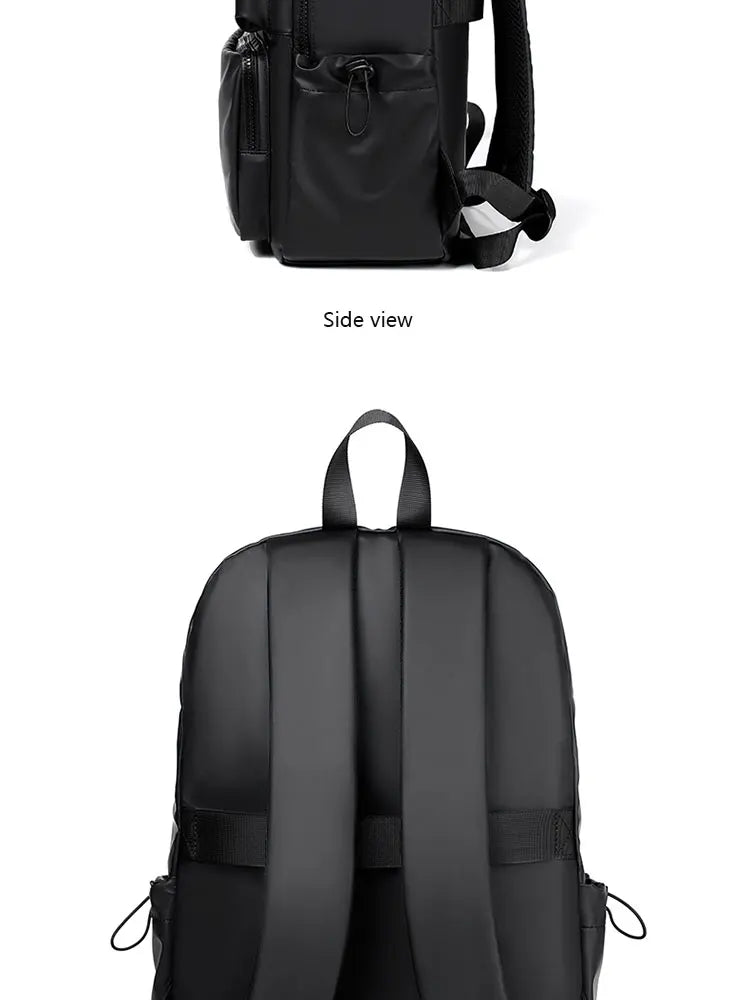 A 14 Inch Computer Backpack Large Capacity Simple Durable Men's Backpack Lightweight Men's Travel Backpack Student Schoolbag