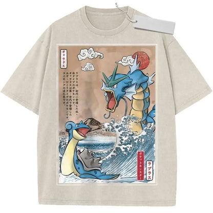 T Shirt Man Women Anime Short Sleeve Tee Summer 2026 Streetwear Casual Tops Y2k Clothes