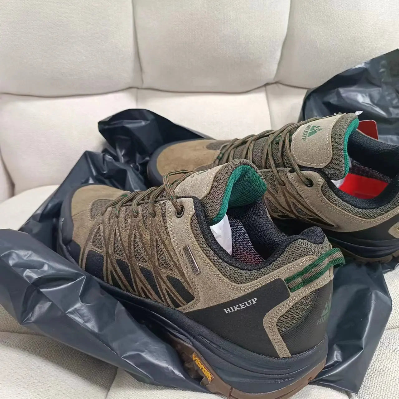 New Arrival Mens Hiking Shoes Breathable Lace Up Trekking Male Cushioning Outdoor Climbing Tourism Sneakers for Men
