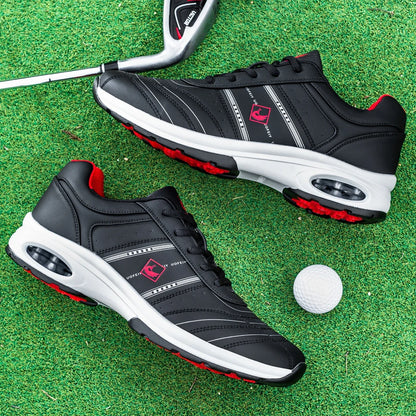 Men Golf Shoes Casual Breathable Waterproof Non-slip Golf Outdoor Training Shoes