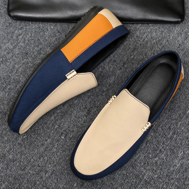 Business Shoes Fashion Casual Shoes Man Luxury Leather Loafers Breathable Slip on Male Boat Shoes Moccasins Driving Shoe