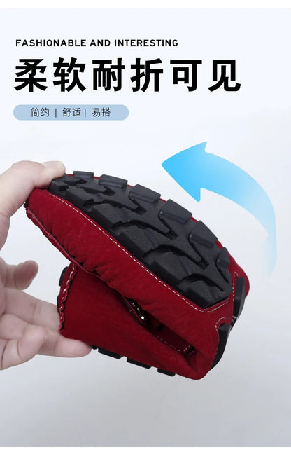 2025 Novos Sapatos Gorro Feitos à Mão Masculinos de Luxo Leve Estampa Crocodilo Tendência Mais Fácil de Combinar Slip-On Loafers Preguiçosos Sapatos da Moda para Dirigir Masculinos e Femininos