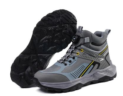 Safety Shoes Men Boots High Top Work Sneakers Steel Toe Cap Anti-smash Puncture-Proof work Boots Indestructible Shoes