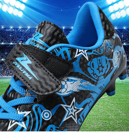 Children's Soccer Shoes Cleats Sneakers FG Sport Non-Slip Kids Football Boots Training Match Boys Youth Professional Shoes New