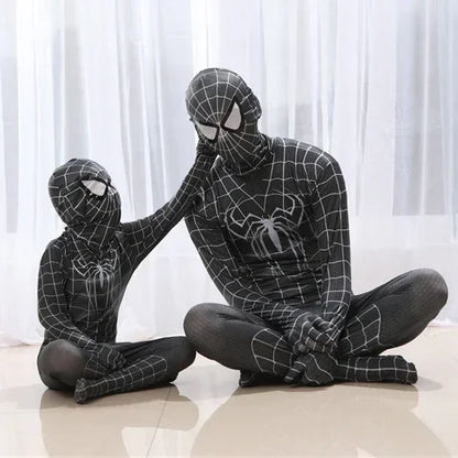 Spider Man Cosplay Costume Zentai Spiderman Costume Superhero Bodysuit Spandex Jumpsuit Suit for Child Kids Adult