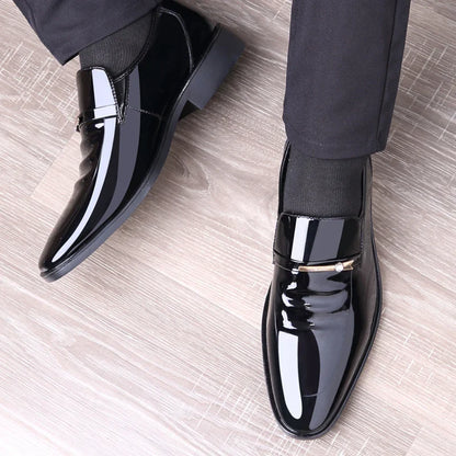 Men's Oxford Shoes British Style Business Formal Derby Fashion Comfortable Anti-Slip Casual Men's Footwear-2119