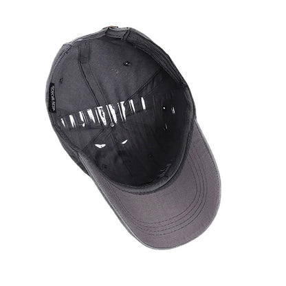 Bad Hair Day Washed Black Baseball Cap female male Snapback Hat