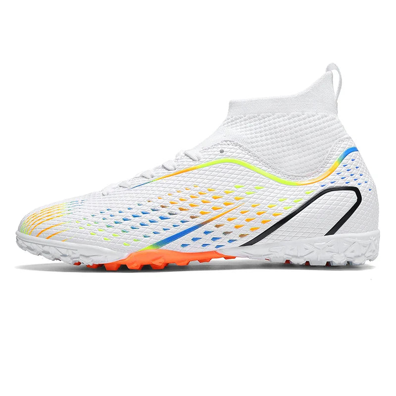 Soccer Shoes FG/TF Man Outdoor Training Football Boots Woman Sneakers Ultralight Non-Slip Sport Turf Soccer Cleats Large Size