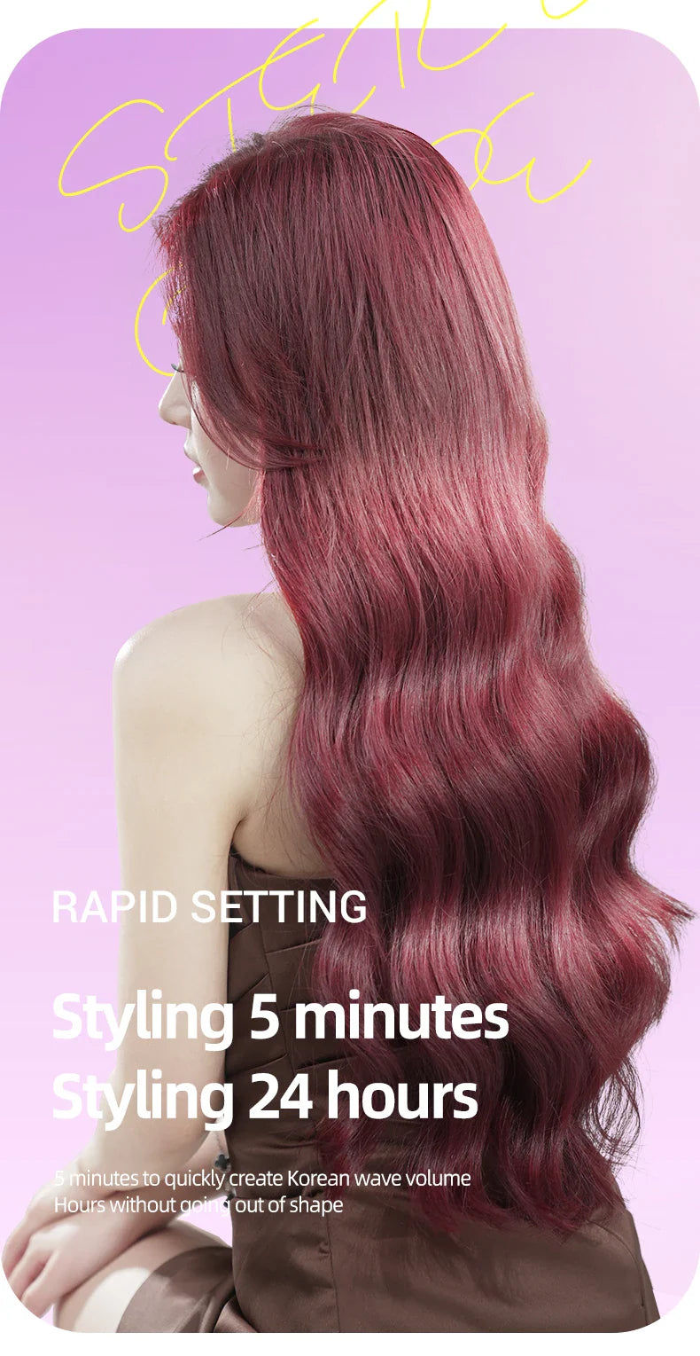 Hair Curler 28/32mm Automatic Hair Curler Large Wave Curling Iron Tongs Temperature Adjustable Anion Fast Heating Styling Curler