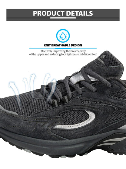 New Running Shoes Men Outdoor Fashion Lightweight Mesh Sports Shoes Male Casual Breathable Non-Slip Walking Shoes