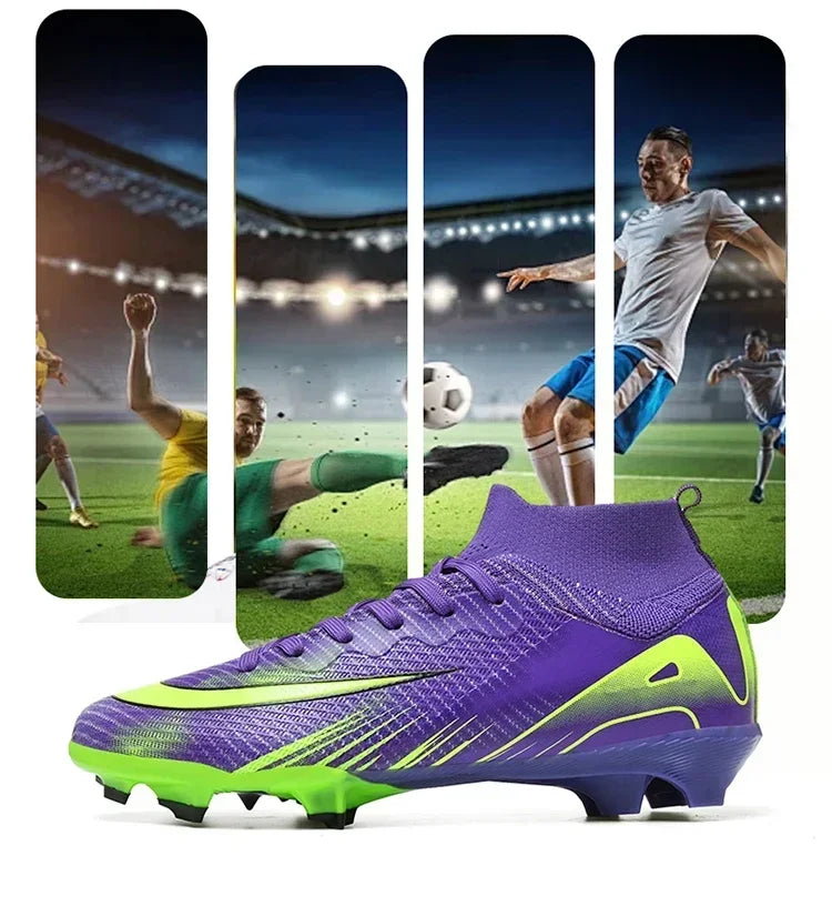 New Men Football Boots Adult Society Original Indoor Professional Women Soccer Shoes Unisex Ultralight Football Shoes Sneakers