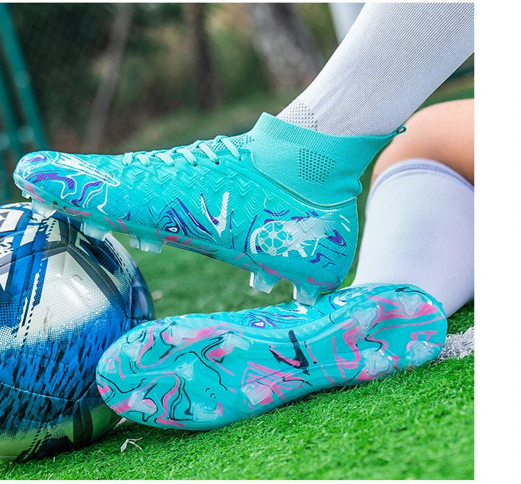 New Professional Unisex Soccer Boots Non-slip Football Shoes Outdoor Drop Shipping Futsal Match Training Sport Sport Sneakers
