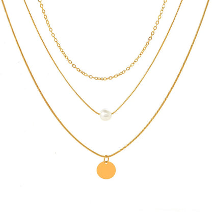 Fashion Shiny Crystal Necklace Zircon Pendant Transparent Fishing Line Invisible Ladies Necklace Jewelry Clavicle Chain Chocker