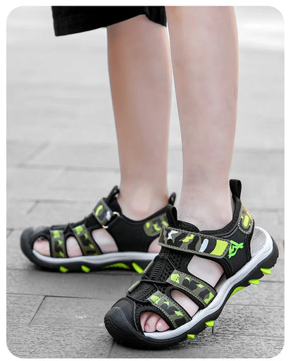 Children Girls Boys Sandals Children Beach Sandals Non-slip Soft Bottom Breathable Boys Shoes Outdoor Kids Shoes