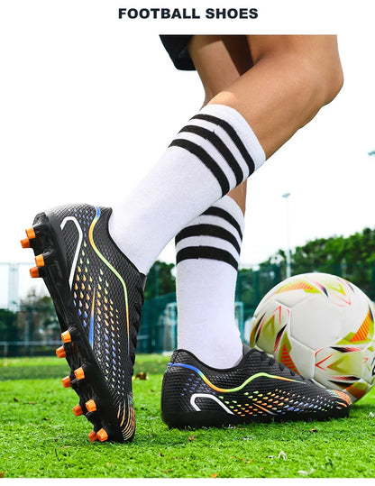 New Men Soccer Shoes Hot Sale Women Professional Football Boots Unisex High-quality Futsal Ultralight Cleats TF/FG Sneakers