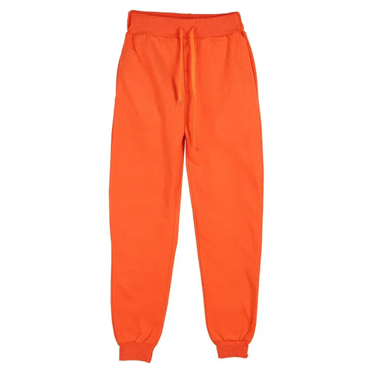 2025 New Joggers Sweatpants Men and Women Elastic Waist Lose Casual Trousers white beige pink yellow Hip Hop Mens Sweat Pants