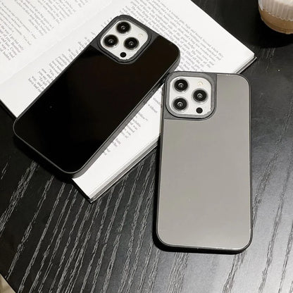 Luxury Makeup Mirror Phone Case For iPhone12 13 14 15 17Pro Max11 16Pro Max 17Pro iPhone Air 16Plus Hard Case MagSafe Compatible