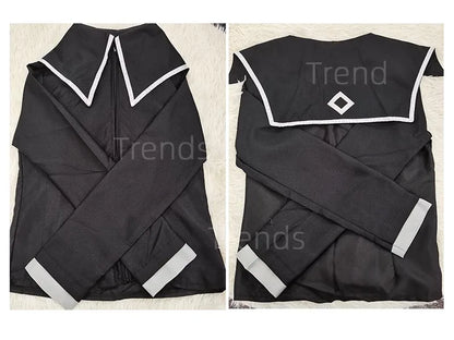 Anime Akemi Homura Cosplay Costume Fighting Uniform Stockings  Akemi Homura Outfits