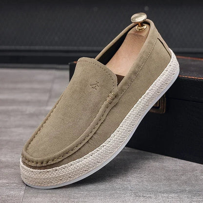 Calçados Masculinos Leves Casuais, Tênis Masculino Respirável para Caminhada, Mocassins, Sapatos Preguiçosos, Sapatos de Condução Antiderrapantes, Sapatos Confortáveis de Pano