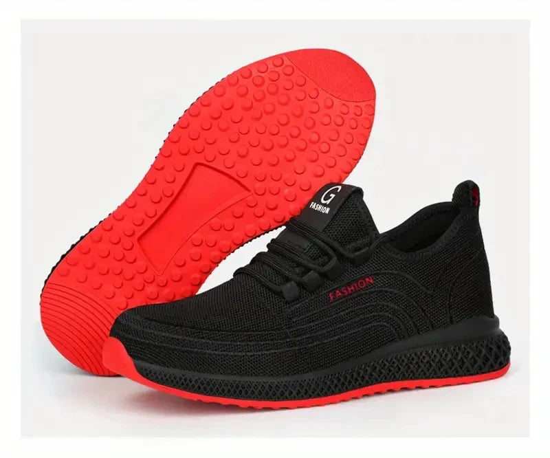 Steel Toe Protective Work Shoes Anti Smash Safety Shoes Men Women Light Work Sneakers Breathable Anti-Stab Indestructible Shoes