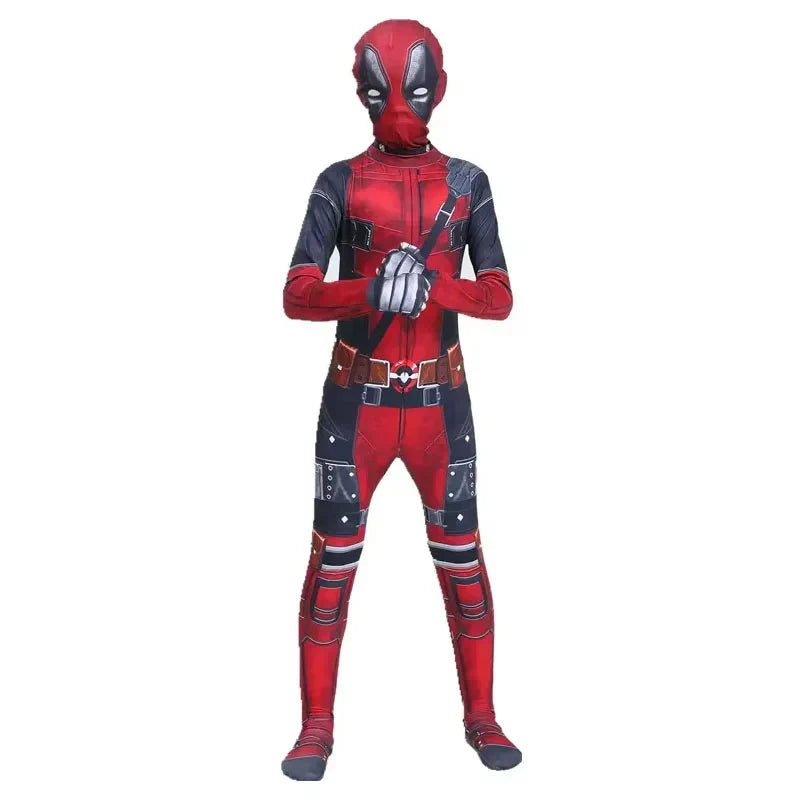 Spiderman Costume for Kids Adult Tobey Maguire Cosplay Bodysuit Superhero Zentai Suit Jumpsuit Halloween Carnival Party Costumes