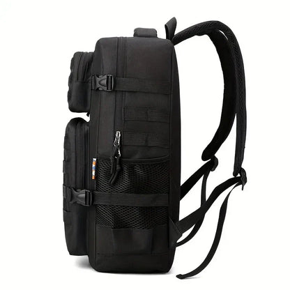 Tactical Backpacks Men's Camouflage Backpack, Hiking And Camping Backpack, LargeCapacity Multi-layer Outdoor Sports Backpack