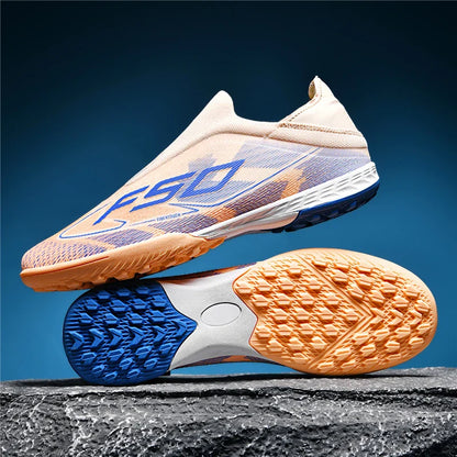 New Men Football Boots Outdoor High-top Soccer Shoes Cleats Hot-selling Grass Match Indoor Sneakers Non-Slip High-quality
