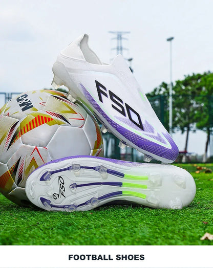 New Men Football Boots High-quality Soccer Shoes Sneakers Match Indoor Non-Slip Grass Cleats Mid-top Light Hot-selling Outdoor