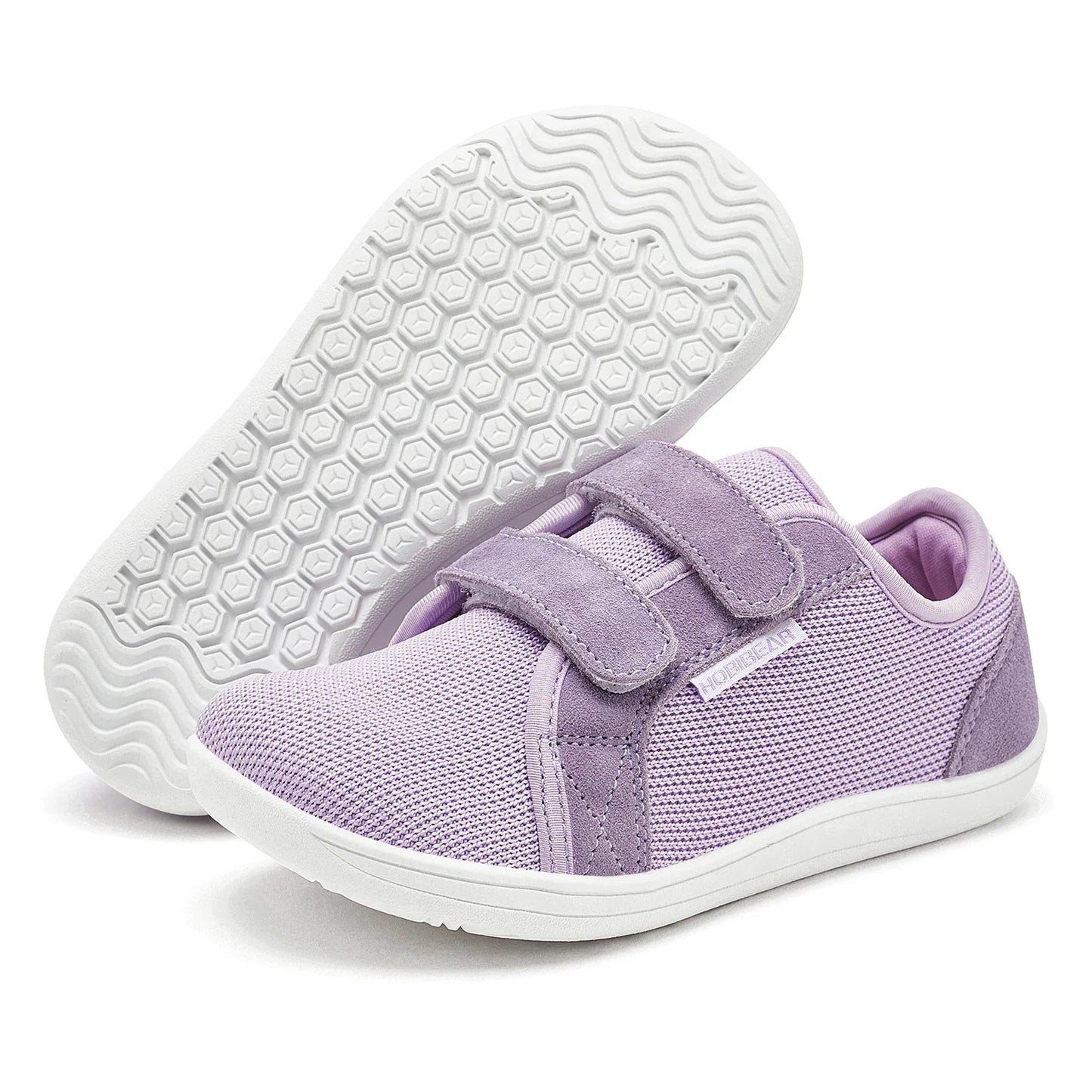Kids Mesh Barefoot Shoes Little/Big/Kid Wide Toe Minimalist Sneakers Lightweight Hook Loop Breathable Casual Shoes