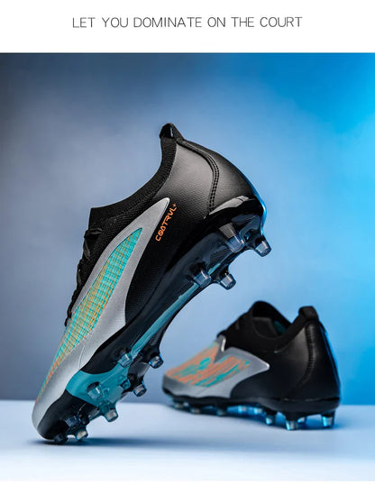 New 2026 Men Soccer Shoes Kids Cleats Grass Adult Professional Football Boots Ultralight Non-Slip Boys Training Soccer Boot