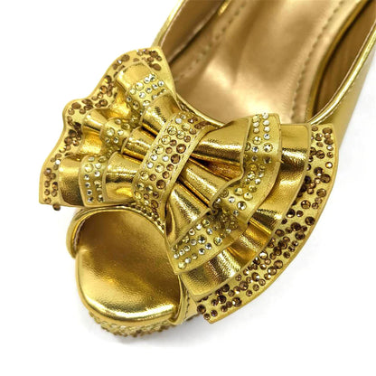Italian Design Fashion Style Ladies Shoes With Matching Bag Set 2024 Nigerian Shoes and Bag Set in Wine Color