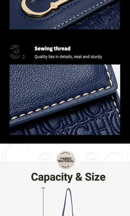 Crossbody Bag Brand Women's Bag Letter Print Leather Compact Elegant Handbag Tote Bag Exquisite Fashion Women's Bag