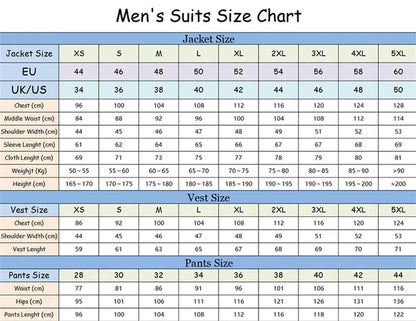 Elegant White Suits For Men Elegant Single Breasted Suits Classic Solid Suit Set Elegant Jacket Vest Pants Wedding Suits Men