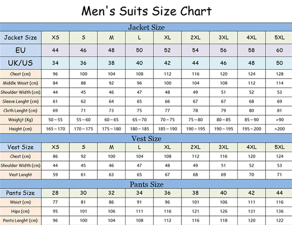 Men's Suit Jacket Pants 2 Piece Sharp Business Men Thin Stripe Suit For Groom Wedding Double Breasted Suit