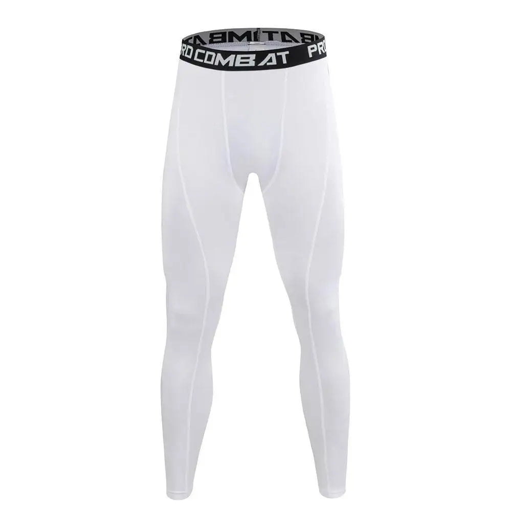 Men Compression Tight Leggings Running Sports Male Workout Bottoms Trousers Jogging Dry Yoga Pants Quick Fitness Training