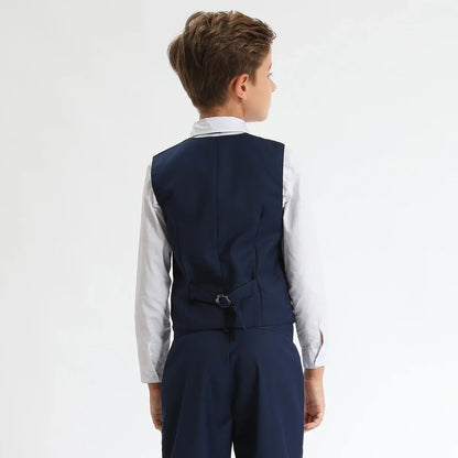 Boys Suit for Wedding Kid Birthday Outfit Toddler Church Formal Attire School Graduation Ceremony Dress Piano Performance Set