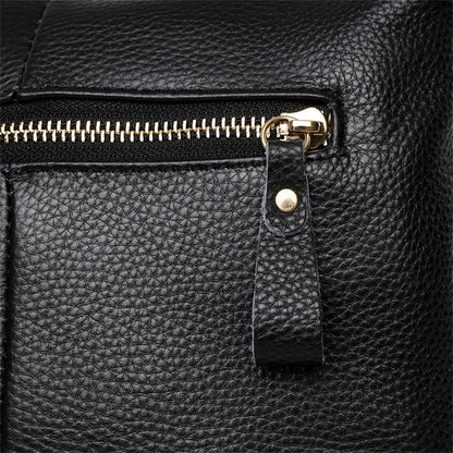 High Quality Genuine Leather Women Tote Bag Luxury Soft Cowhide Ladies Shoulder Crossbody Bags 2024 Fashion Female Messenger Sac