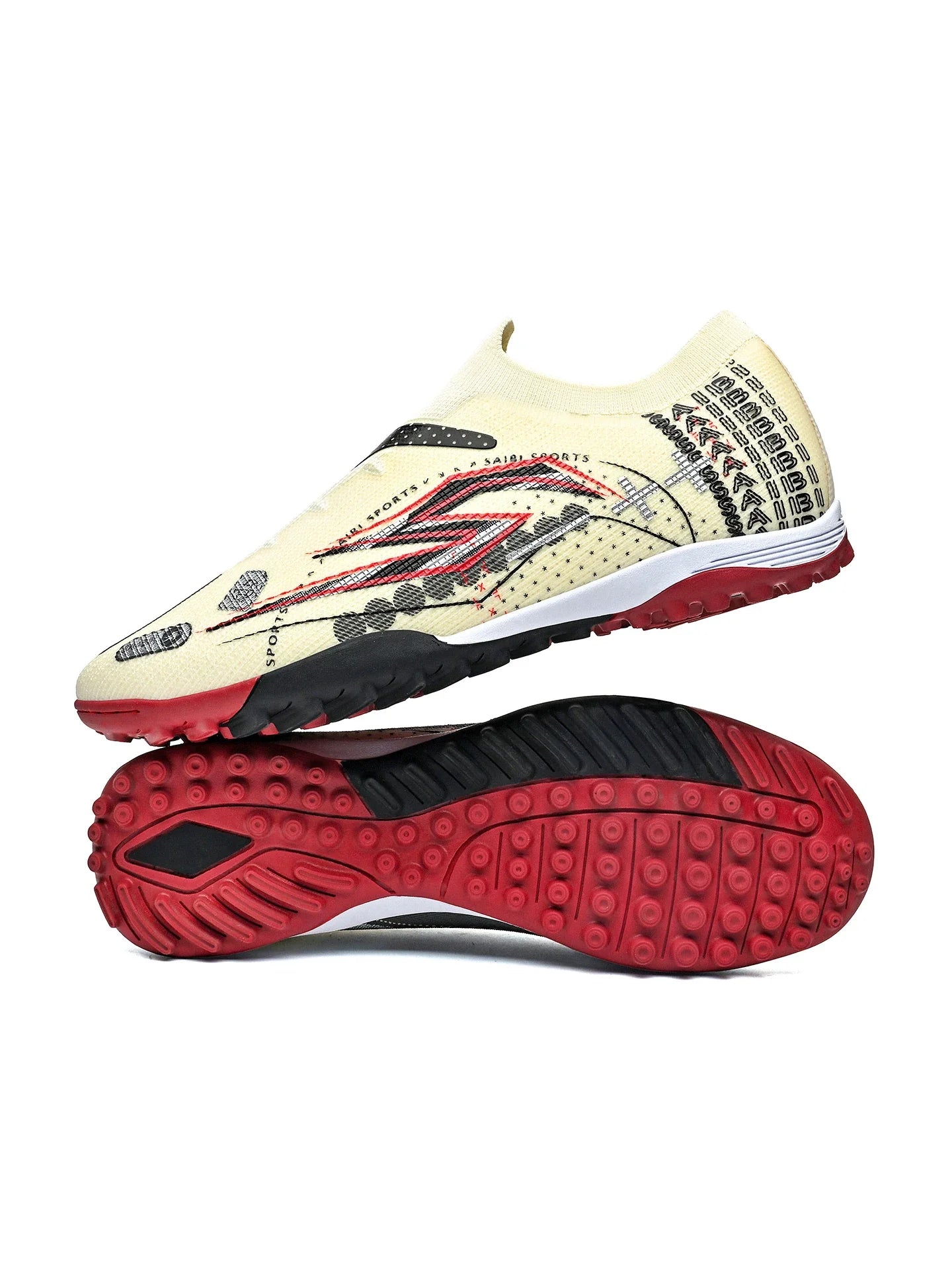 Athletic TF Turf Soccer cleats PU Fabric Skin-friendly Upper Rubber Non-slip Sole Reliable Quality Training Footwear