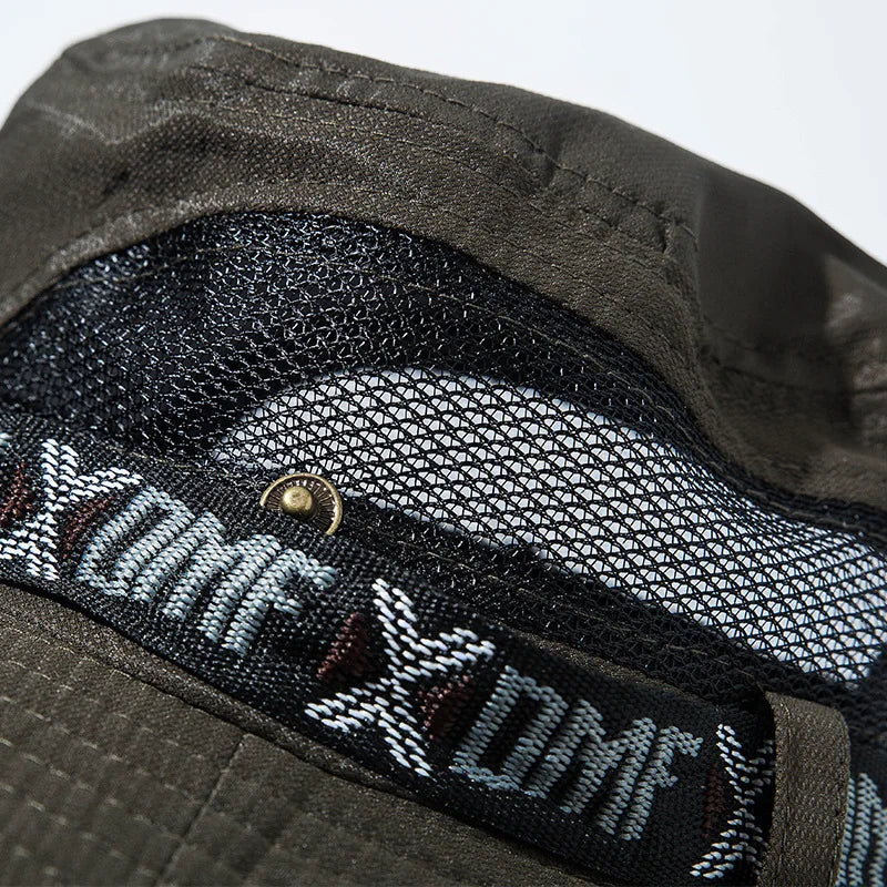 Men Bucket Hat Outdoor UV Protection Wide Brim Panama Safari Hunting Hiking Hat