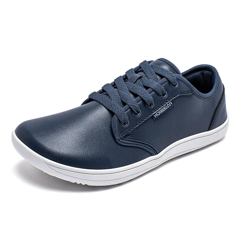 Unisex Wide Barefoot Shoes Women Men Zero Drop Minimalist Sneakers Artificial Leather Trail Walking Shoes