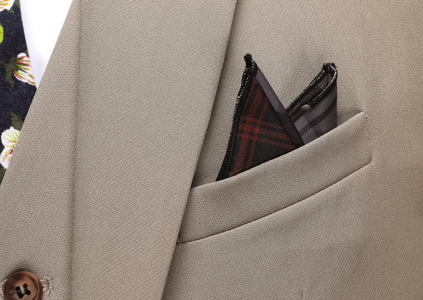 The Latest Men's Three-Piece Suit with Notch Lapels and Adjustable Waistband, High-End Men's Suit for Weddings, Dinner Parties, Work, Business, and Casual Occasions, a Gift for Dad or Husband, Wedding Attire