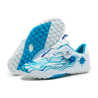 New Children Soccer Cleats Football Boots TF FG Anti-Slip Comfortable Training Shoes Outdoor Indoor Sneakers for Kids Boys Girls