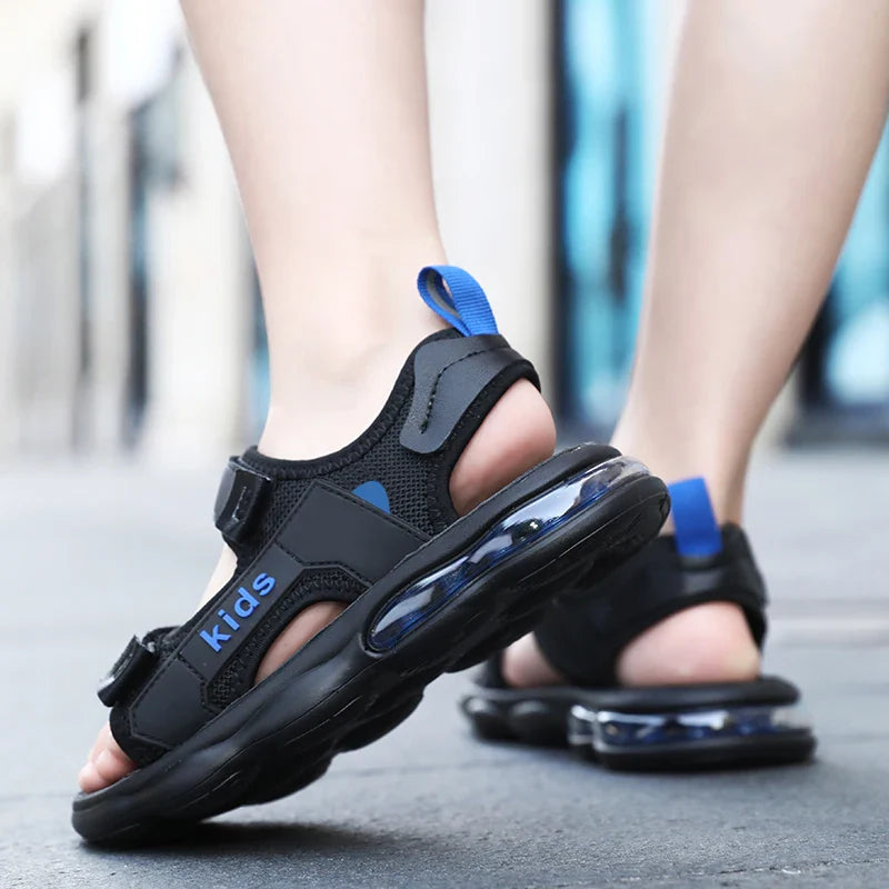 Breathable Sport Sandals for Boys Summer Casual Beach Shoes Comfortable Soft SoleNon-Slip Kids Fashion Outdoor Sandalias