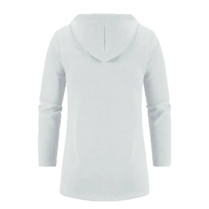 Men's Hoodies SpringAutumn CasualSolid Hooded Zip-Up Sweatshirts LongSleeve Knit Hoodie Men Sweatshirt Streetwear Hoody Cardigan