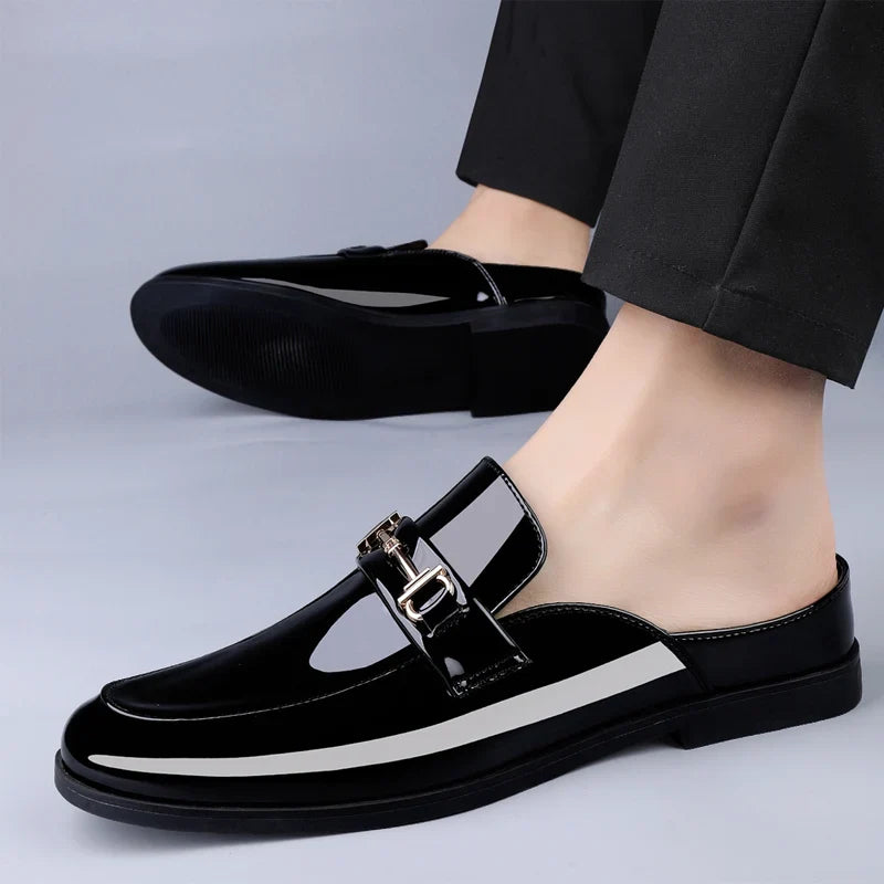 Men's shoes four seasonal new fashion outdoor leather shoes comfortable soft soles non slip lightweight plus size casual shoes
